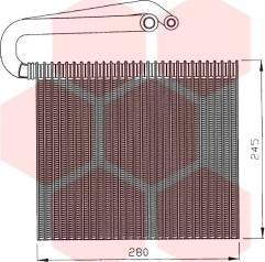 Van Wezel 3700V399 - Iztvaikotājs, Gaisa kondicionēšanas sistēma www.autospares.lv