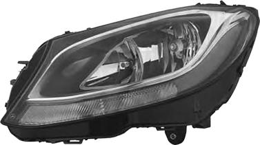 Van Wezel 2924961M - Headlight www.autospares.lv