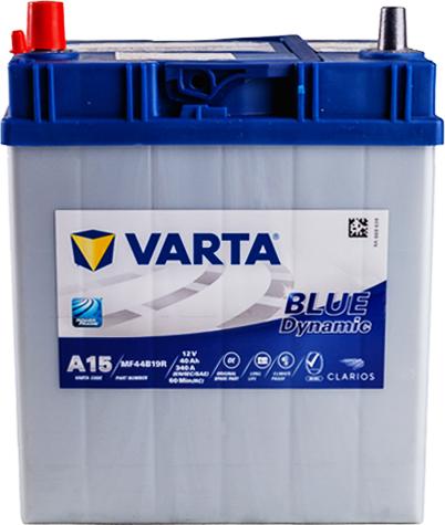 Varta 5401270333132 - Startera akumulatoru baterija www.autospares.lv