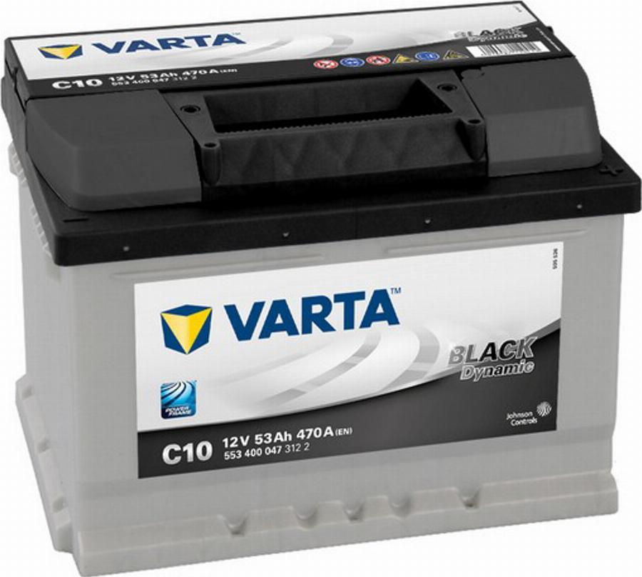 Varta 553400047 - Starter Battery www.autospares.lv