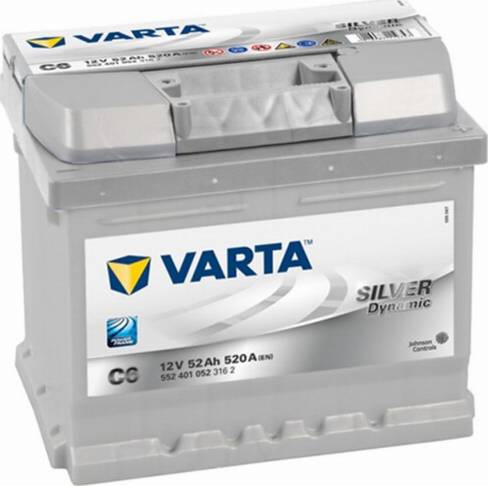 Varta 552401052 - Startera akumulatoru baterija autospares.lv