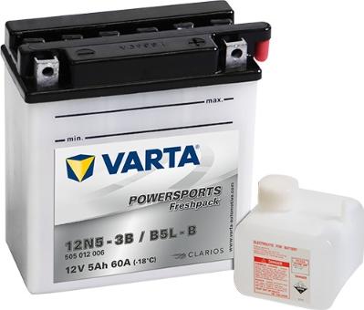 Varta 505012006I314 - Startera akumulatoru baterija www.autospares.lv