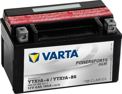 Varta 506015005A514 - Startera akumulatoru baterija www.autospares.lv