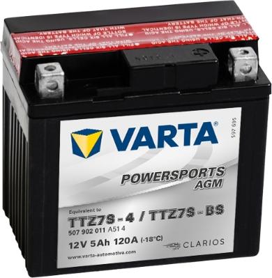 Varta 507902011A514 - Startera akumulatoru baterija www.autospares.lv