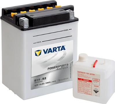 Varta 514014019I314 - Startera akumulatoru baterija www.autospares.lv