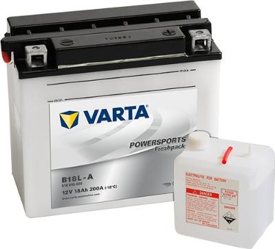 Varta 518015020I314 - Startera akumulatoru baterija www.autospares.lv