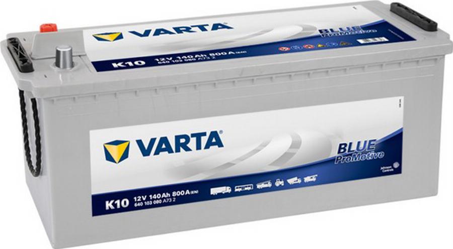 Varta 640103080 - Startera akumulatoru baterija www.autospares.lv