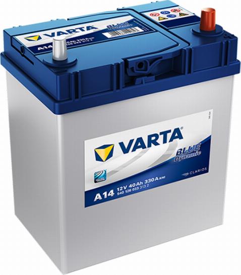 Varta A14 - Startera akumulatoru baterija www.autospares.lv