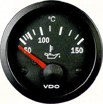 VDO 310-010-003K - Дисплей, температура масла www.autospares.lv