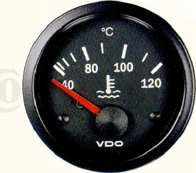 VDO 310-010-002K - Дисплей, температура охлаждающей жидкости www.autospares.lv