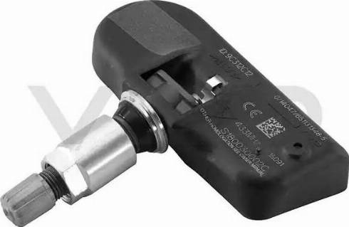 VDO S180014820Z - Wheel Sensor, tyre pressure control system www.autospares.lv