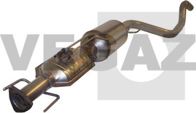 VEGAZ OK-875 - Nosēdumu / Daļiņu filtrs, Izplūdes gāzu sistēma autospares.lv