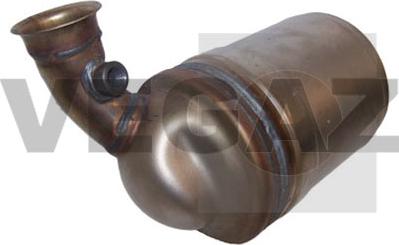 VEGAZ PGK-855 - Сажевый / частичный фильтр, система выхлопа ОГ www.autospares.lv