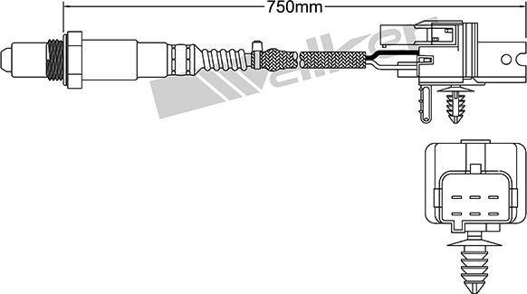 VEGAZ ULS-418 - Лямбда-зонд, датчик кислорода www.autospares.lv