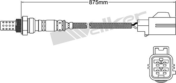 VEGAZ ULS-624 - Лямбда-зонд, датчик кислорода www.autospares.lv