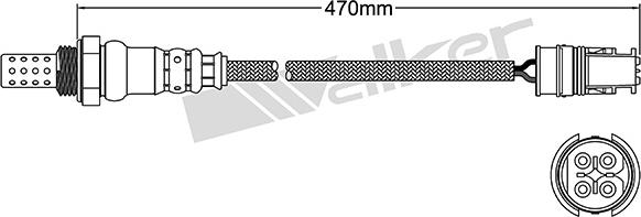 VEGAZ ULS-136 - Лямбда-зонд, датчик кислорода www.autospares.lv