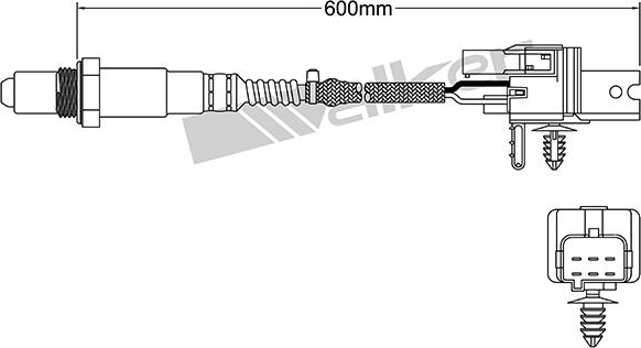 VEGAZ ULS-360 - Лямбда-зонд, датчик кислорода www.autospares.lv