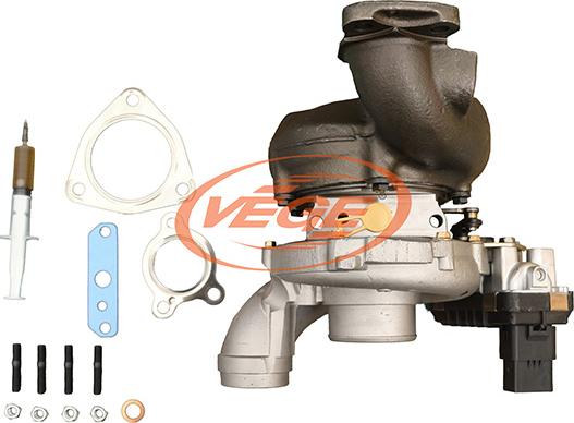 Vege 09001969 - Турбина, компрессор www.autospares.lv