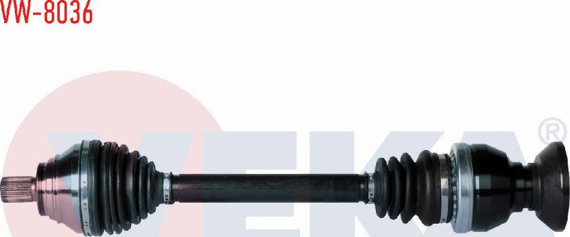 Veka VW-8036 - Drive Shaft www.autospares.lv