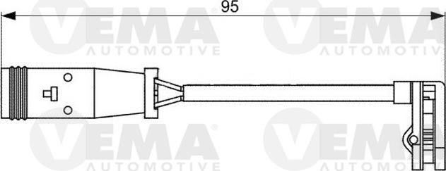 VEMA 117489 - Indikators, Bremžu uzliku nodilums autospares.lv