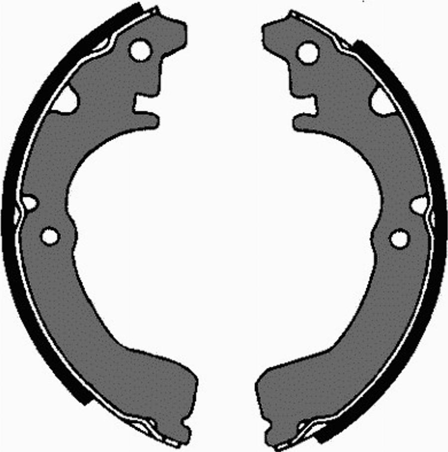 VEMA 84354 - Brake Shoe Set www.autospares.lv