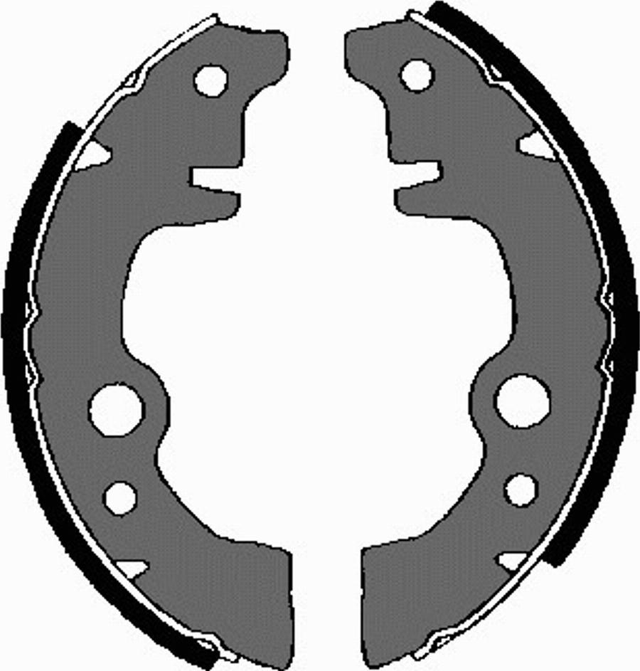 VEMA 84301 - Brake Shoe Set www.autospares.lv