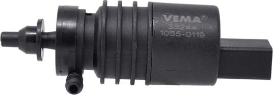 VEMA 33244 - Water Pump, window cleaning www.autospares.lv