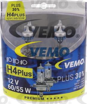 Vemo V99-84-0007PLUS - Лампа накаливания, основная фара www.autospares.lv