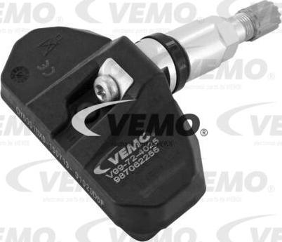 Vemo V99-72-4025 - Wheel Sensor, tyre pressure control system www.autospares.lv