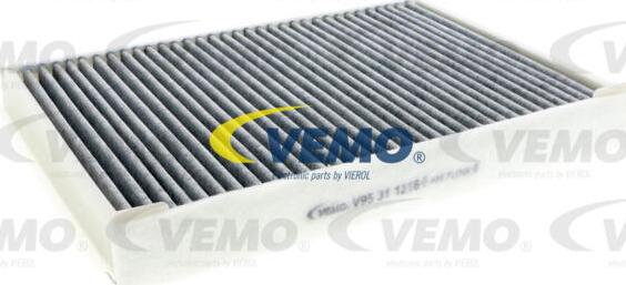 Vemo V95-31-1216 - Filtrs, Salona telpas gaiss www.autospares.lv