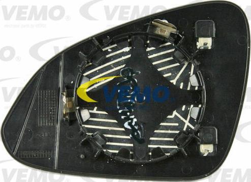 Vemo V40-69-0047 - Spoguļstikls, Ārējais atpakaļskata spogulis www.autospares.lv