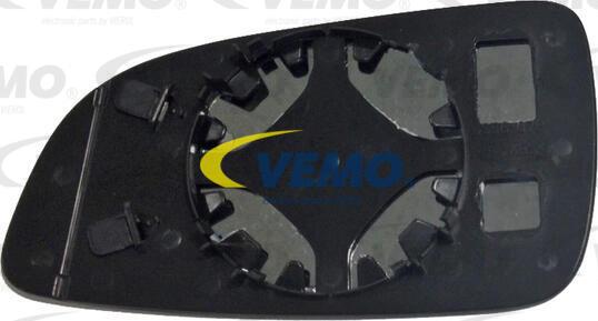 Vemo V40-69-0008 - Spoguļstikls, Ārējais atpakaļskata spogulis www.autospares.lv