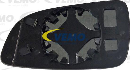 Vemo V40-69-0007 - Spoguļstikls, Ārējais atpakaļskata spogulis www.autospares.lv