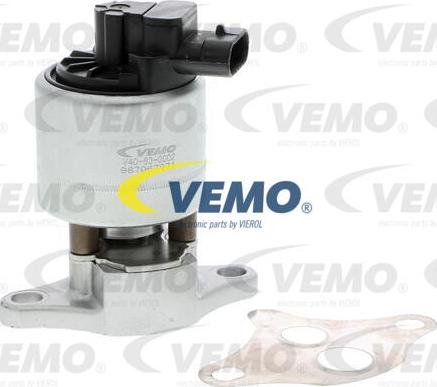 Vemo V40-63-0002 - Izpl. gāzu recirkulācijas vārsts www.autospares.lv