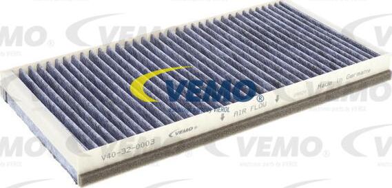 Vemo V40-32-0003 - Filtrs, Salona telpas gaiss autospares.lv