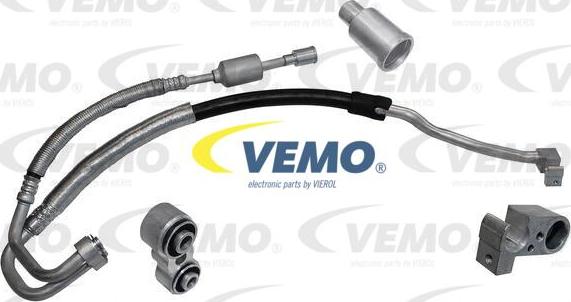 Vemo V40-20-0004 - Augstspiediena cauruļvads, Gaisa kond. sist. www.autospares.lv