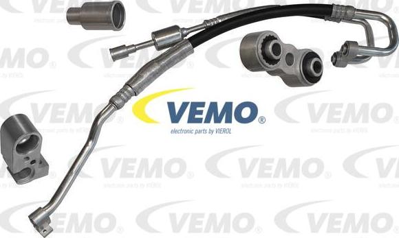 Vemo V40-20-0005 - Augstspiediena cauruļvads, Gaisa kond. sist. www.autospares.lv