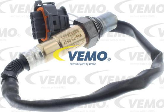 Vemo V40-76-0037 - Лямбда-зонд, датчик кислорода www.autospares.lv