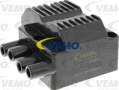 Vemo V40-70-0010-1 - Aizdedzes spole www.autospares.lv