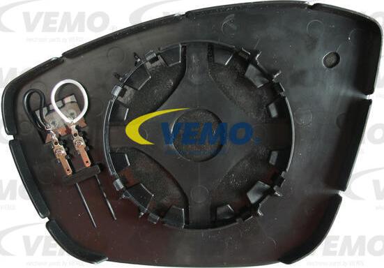 Vemo V42-69-0014 - Spoguļstikls, Ārējais atpakaļskata spogulis www.autospares.lv