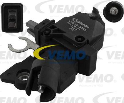 Vemo V42-77-0009 - Ģeneratora sprieguma regulators www.autospares.lv