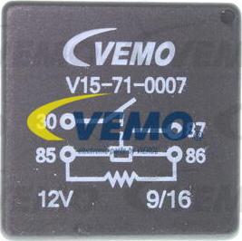 Vemo V15-71-0007 - Relejs, Darba strāva www.autospares.lv