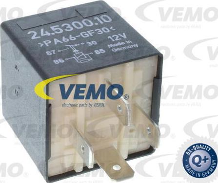 Vemo V15-71-0018 - Relay, fuel pump www.autospares.lv