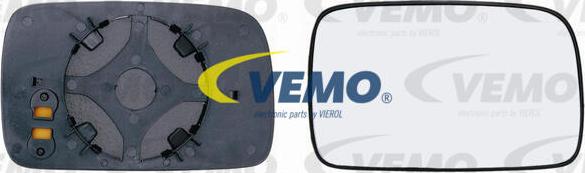 Vemo V10-69-0097 - Spoguļstikls, Ārējais atpakaļskata spogulis www.autospares.lv