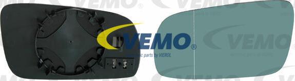 Vemo V10-69-0041 - Spoguļstikls, Ārējais atpakaļskata spogulis www.autospares.lv