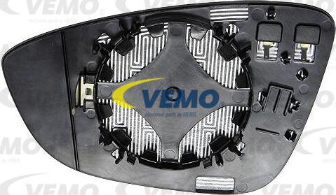 Vemo V10-69-0066 - Spoguļstikls, Ārējais atpakaļskata spogulis www.autospares.lv