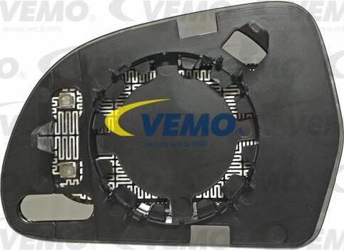 Vemo V10-69-0012 - Spoguļstikls, Ārējais atpakaļskata spogulis www.autospares.lv