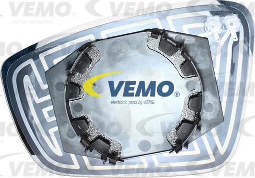 Vemo V10-69-0086 - Spoguļstikls, Ārējais atpakaļskata spogulis www.autospares.lv