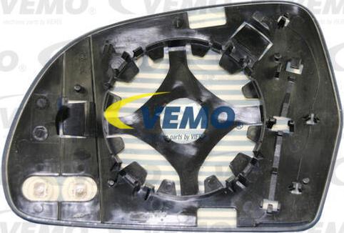 Vemo V10-69-0023 - Spoguļstikls, Ārējais atpakaļskata spogulis www.autospares.lv