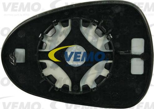 Vemo V10-69-0078 - Spoguļstikls, Ārējais atpakaļskata spogulis www.autospares.lv